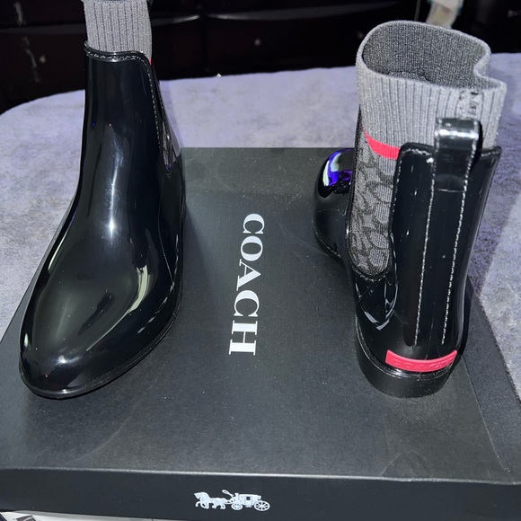 Coach rain boots - Picture 2 of 3